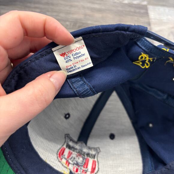 Vintage Y2k Good Year Tires Blue Yellow OS SnapbackTires 63rd Soapbox Derby Hat - Picture 6 of 7